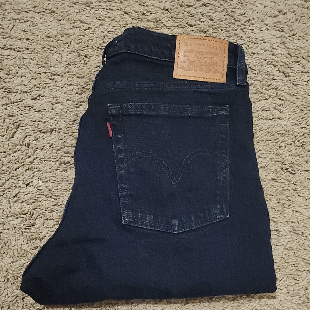 Levi's Black Wedgie Jeans - Size 30